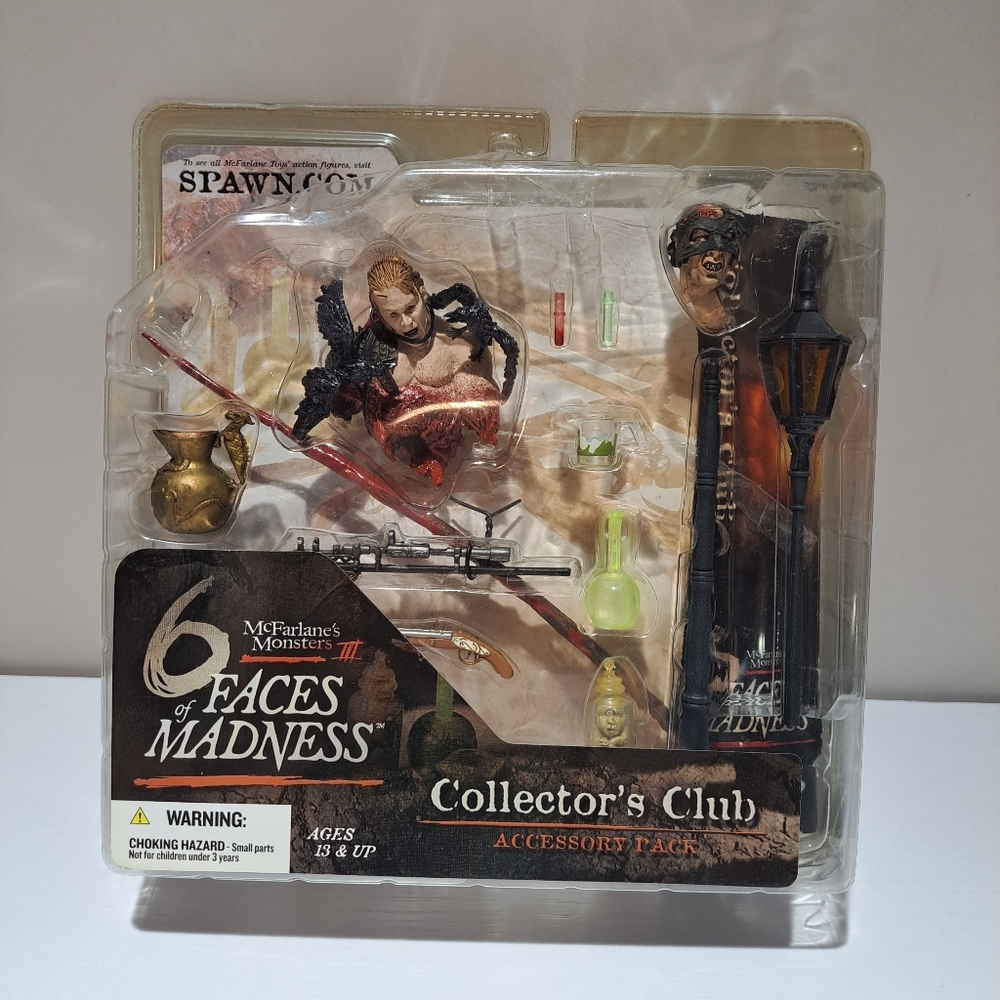 Incomplete Spawn 2004 McFarlane 6 Faces of Madness Collectors Club Accessory
